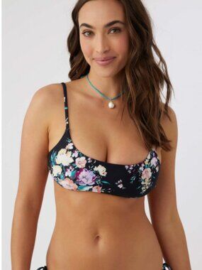 NWT O'neill Rosetta Surfside Bikini Top Small